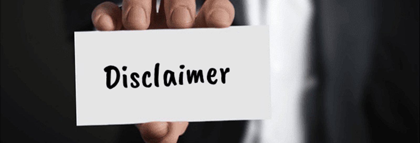 Disclaimer